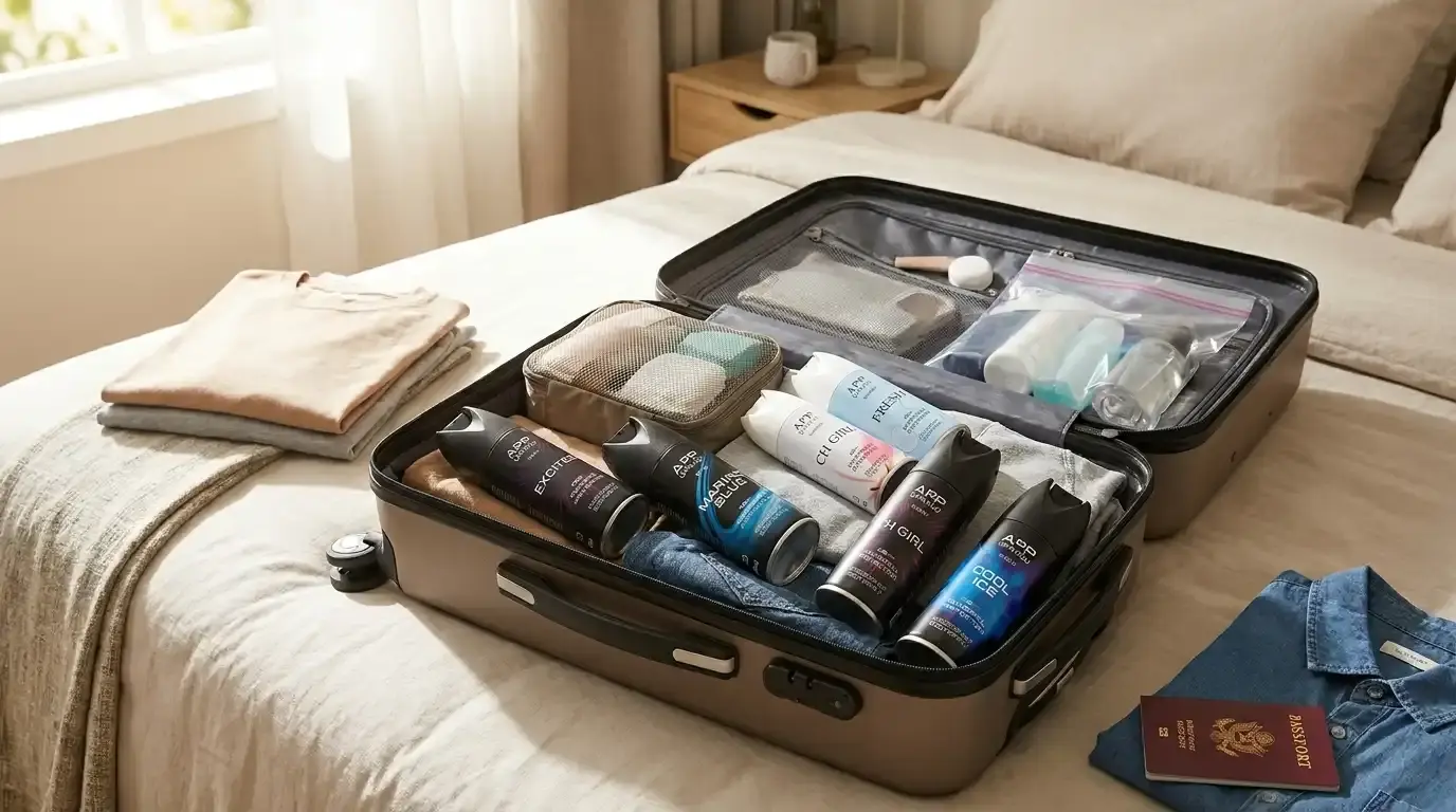 Viajar con Desodorante en Spray: Normativas de Avión y Equipaje