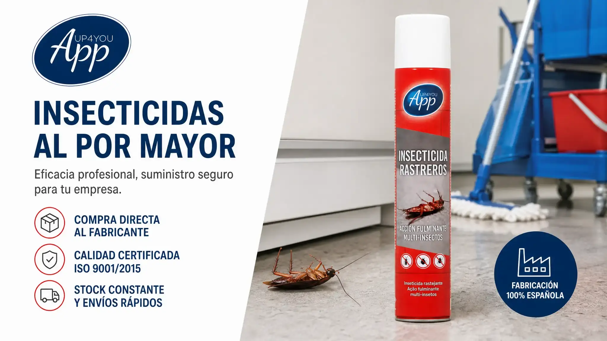 App Sprays Provee Insecticidas al por Mayor a Empresas de Limpieza